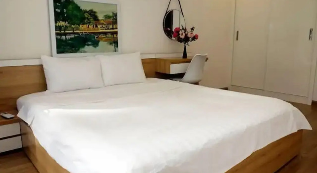 Апартаменты Comfort с 2 комнатами с балконом и с красивым видом из окна Bayhomes Gardenia Serviced Apartment
