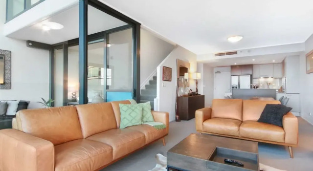Spacious 3 Bedroom Apartment With City and River Views, Забронировать Апартаменты/квартира Апартаменты Брисбна, рядом с Музей Брисбена, Апартаменты/квартира