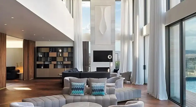 Двухместный Пентхаус люкс Grand Hyatt Athens