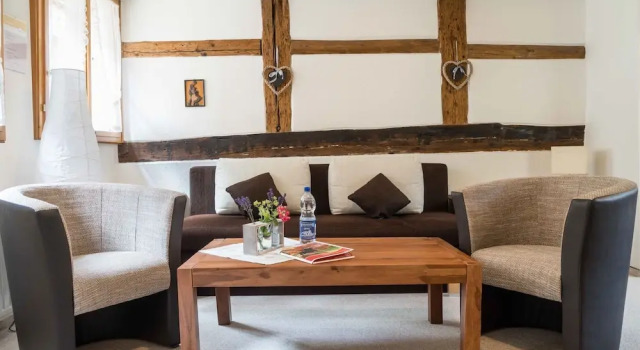 2-person Studio in the Oldest Half-timbered House in Blankenburg With Terrace, Book Hotel Blankenburg Saxony-Anhalt