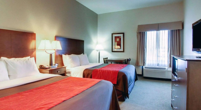 Четырёхместный номер Standard Comfort Inn & Suites Moss Point Pascagoula