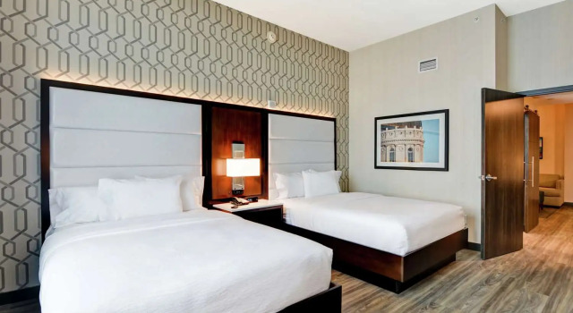 Люкс с 2 комнатами Embassy Suites by Hilton Plainfield Indianapolis Airport