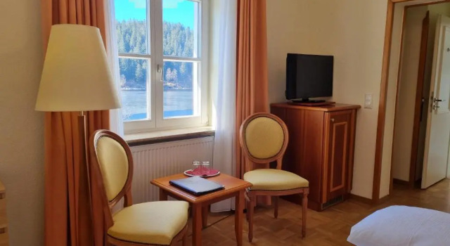 Двухместный номер Standard с видом на озеро Seehotel Hubertus