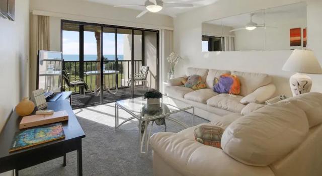 Land's End 203 Building 11 Beachfront With Private Balcony!!