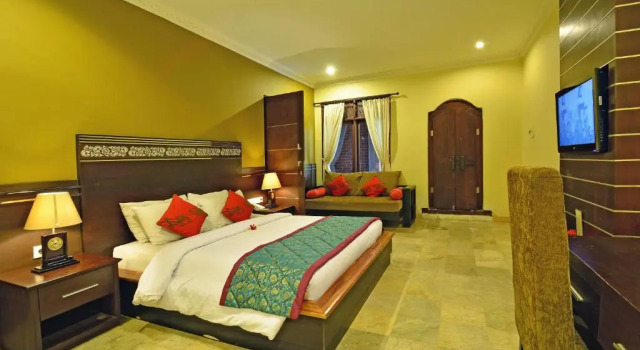 Двухместный номер Deluxe Puri Dewa Bharata Hotel & Villas