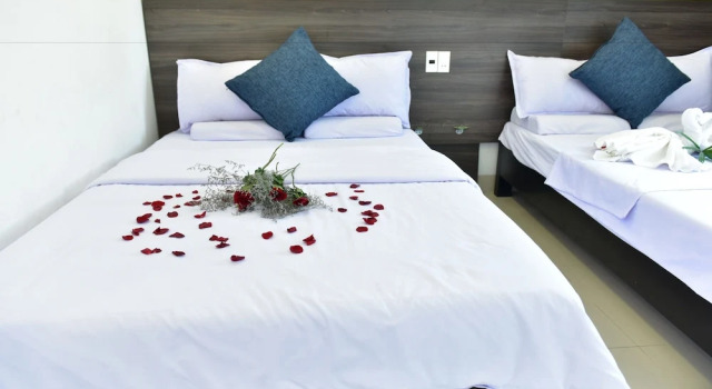 Номер Deluxe Hai Yen Hotel