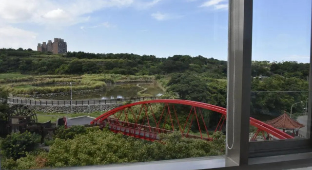 Standard Doppel Zimmer mit Gartenblick Rainbow Bridge B&B