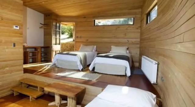 Confort chambre Refugio Pullao