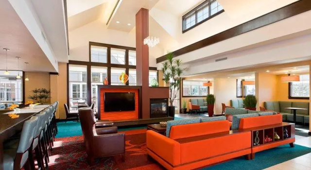 Люкс c 1 комнатой Residence Inn Bismarck North