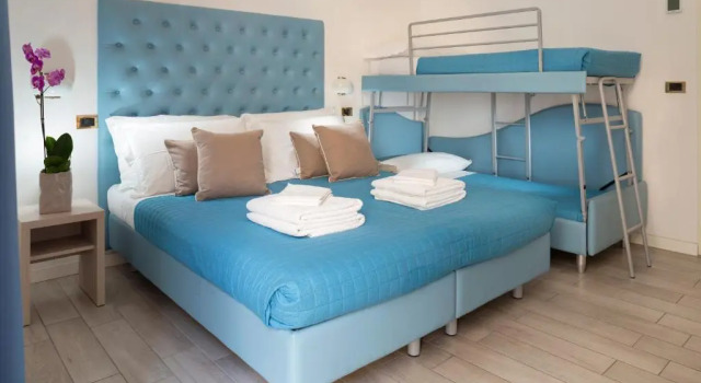 Четырёхместный номер Comfort Hotel Italia Boutique