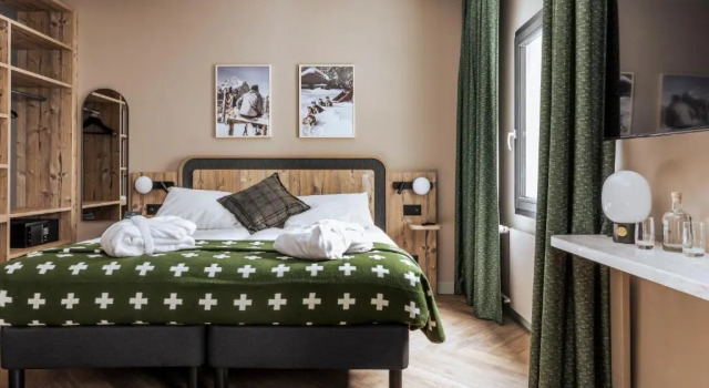 Семейный номер Standard Hotel Valaisia Crans Montana, a Faern Collection Resort