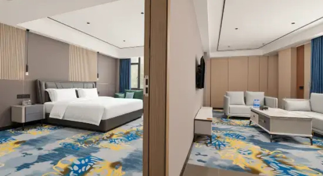 Двухместный люкс Deluxe Star Yimeng Hotel (Foshan Nanzhuang Huaxia Ceramic CitySubway Station)