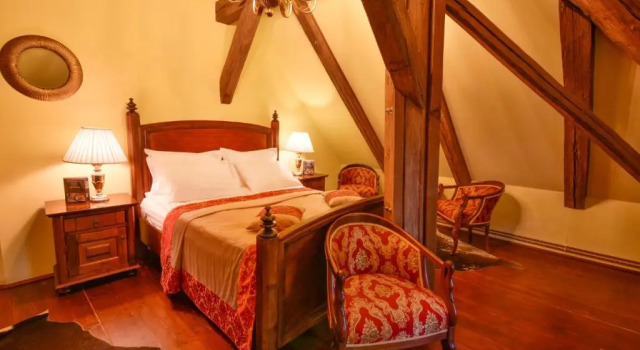 Двухместный номер Deluxe Мансарда Casa Georgius Krauss Sighisoara