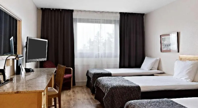 Трёхместный номер Standard с балконом Best Western Gustaf Froding Hotel & Konferens
