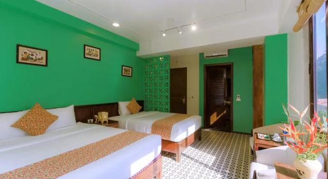 Трёхместный номер Standard с видом на горы Tam Coc La Montagne Resort & Spa Ninh Binh