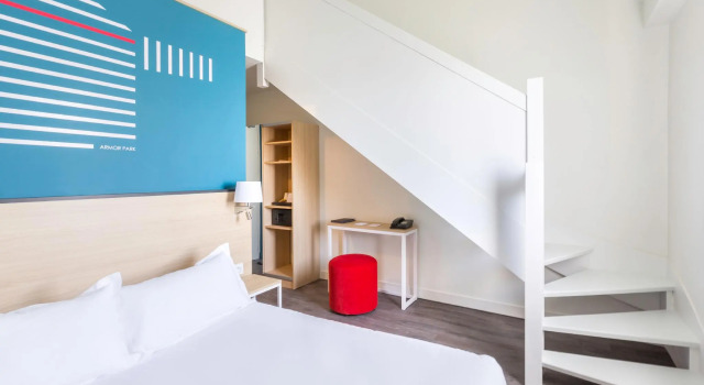 Двухместный семейный номер Standard Дуплекс Best Western Armor Park Dinan et Spa