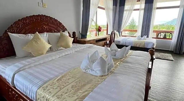 Двухместный номер Superior с видом на сад The Moon Kampot Boutique