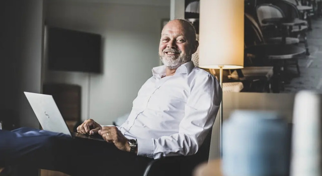 Juniorsuite med havneudsigt First Hotel Atlantic