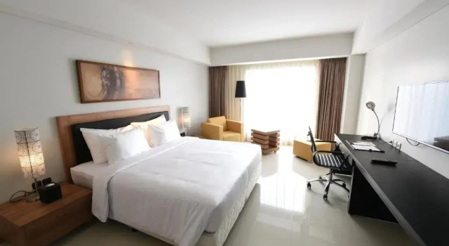 Deluxe Dvoulůžkový s manželskou postelí pokoj Sakura Park Hotel & Residence