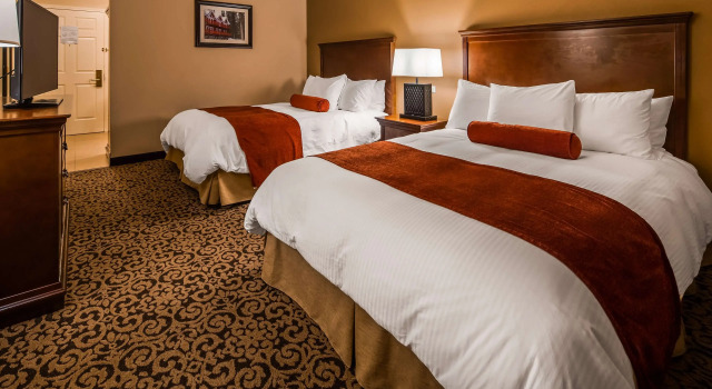 Четырёхместный семейный номер Standard Best Western Tyrolean Lodge
