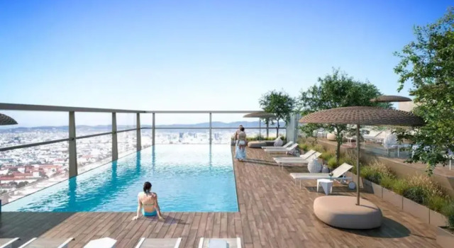 Royal Swan Skyline, Wien, Book Hotel Hoteller i Wien med pool, nær Marx Halle, Swimmingpool