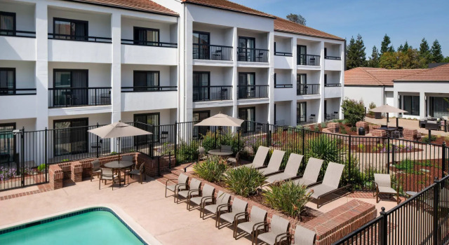 Двухместный номер Standard с видом на сад Courtyard San Jose Cupertino