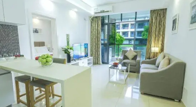 Люкс с 2 комнатами Bio Island International Hotel Apartment (Guangzhou Pazhou Convention and Exhibition Store)