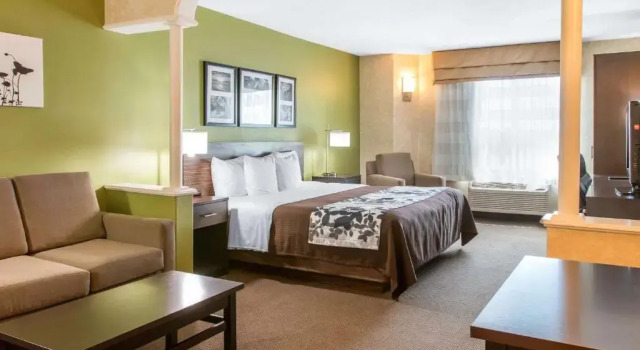 Люкс Sleep Inn & Suites Oregon - Toledo