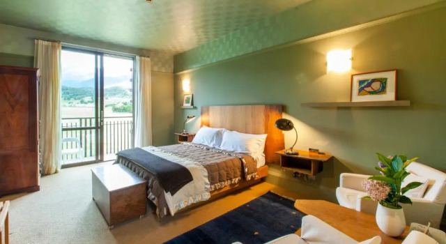 Двухместный номер Deluxe с видом на горы Hapuku Lodge & Tree Houses