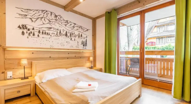 Апартаменты с балконом Willa Vera Zakopane