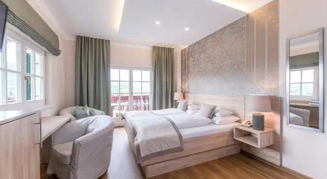 Двухместный номер Standard с балконом и с видом на озеро Lust und Laune Hotel am Wörthersee