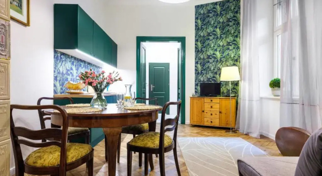 Апартаменты c 1 комнатой с балконом Tyzenhauz Apartments - Premium