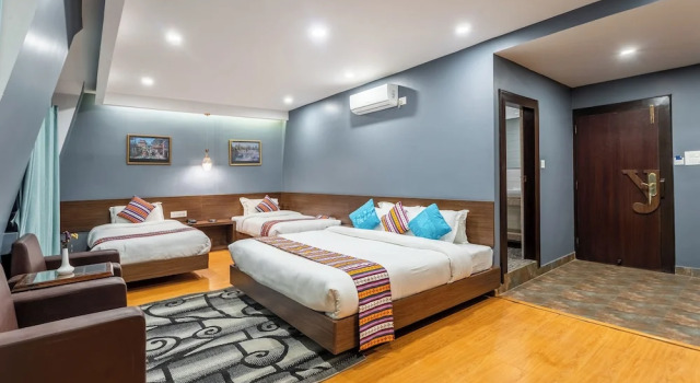 Двухместный номер Deluxe с красивым видом из окна Hotel Yukhang