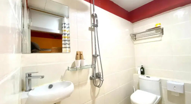 Кровать в общем номере AMU Dreamhouse 阿木旅舍