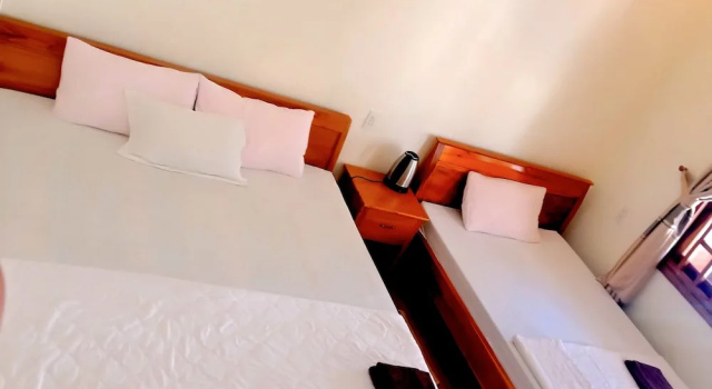 Семейное бунгало с видом на бассейн Nhat Huy Bungalow Phu Quoc