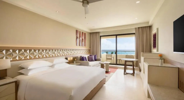 Двухместный номер oceanfront Hyatt Ziva Cancun All-Inclusive
