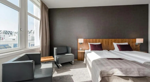 Standard- dobbelt værelse Quality Hotel Residence