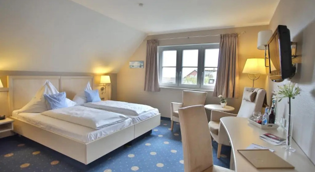 Двухместный номер Standard Ankers Hörn - Hotel & Restaurant auf der Hallig Langeness