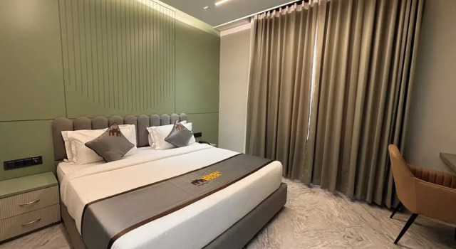 Номер Deluxe с видом на город Hotel Mumbai House Pithampur