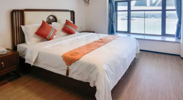 Люкс Дуплекс с 4 комнатами с видом на море Suyunzhou Yin Villa (Cangzhou Haihua Island No.3 Island Shop)