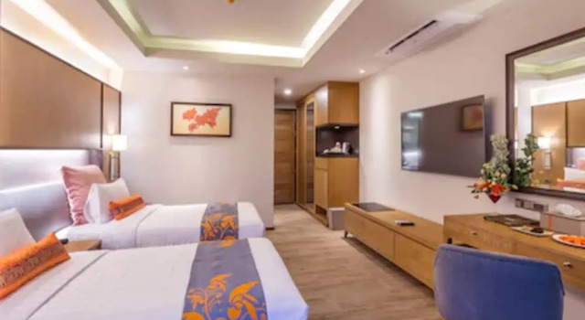 Двухместный номер Superior с видом на бассейн Jomkitti Boutique Hotel