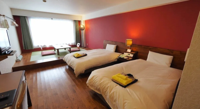 Двухместный номер Standard с видом на океан Yakushima Green Hotel