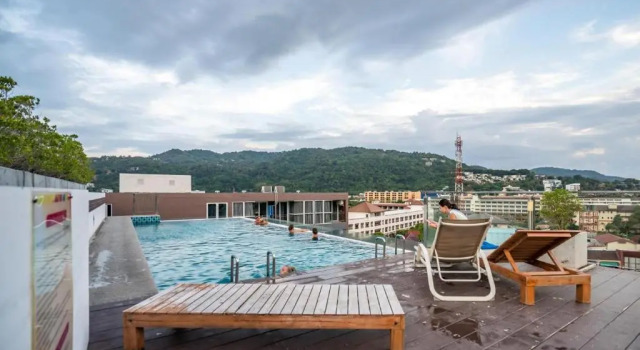 Апартаменты Ozone Kata -great Location Rooftop Pool Convenient Studio