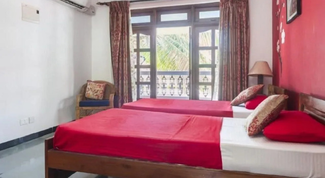 GuestHouser 4 BHK Villa 50b7, Prenota Villa Hotel a Goa con parcheggio, Parcheggio