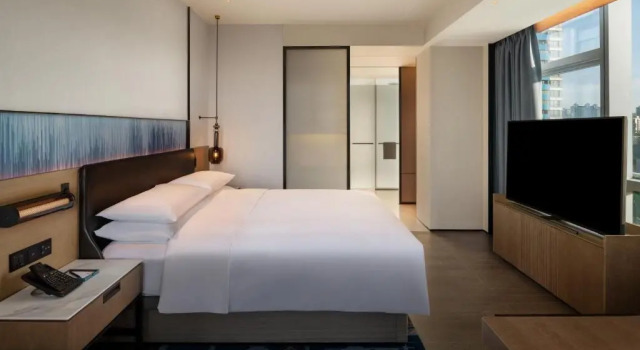 Двухместный номер Deluxe с видом на сад Guangzhou Marriott Hotel Nansha