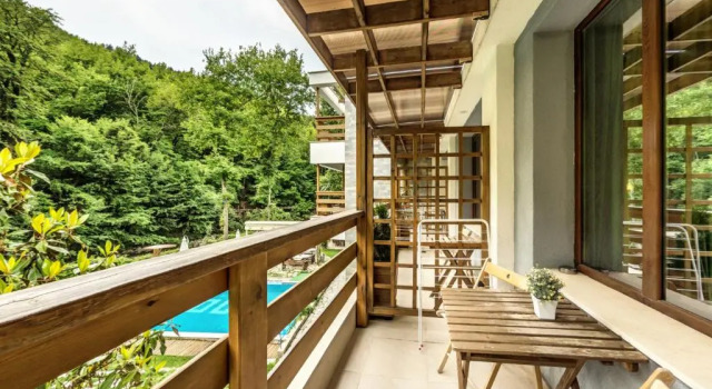 Двухместный номер Economy с балконом Family Hotel BOHEMA