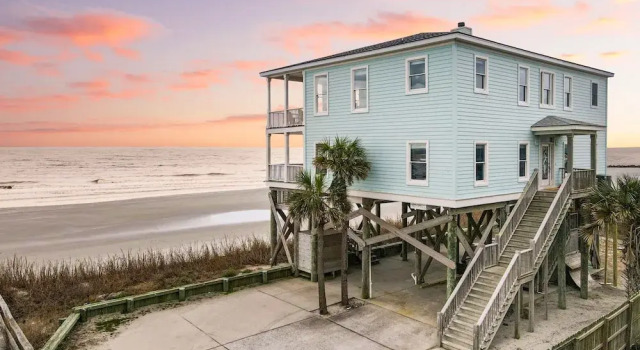 Коттедж Poseidon By Avantstay On The Beach Two Ocean Facing Balconies Hot Tub