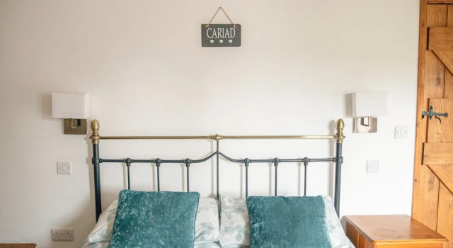 2 Beacon View Barn, Buchen Sie Ferienhaus Beguildy South Wales