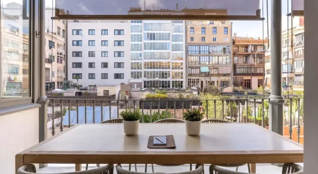 Апартаменты Esplendido Apto de 3 Habitaciones con Terraza