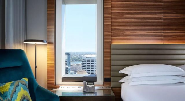 Двухместный номер Corner Deluxe Hilton Sydney